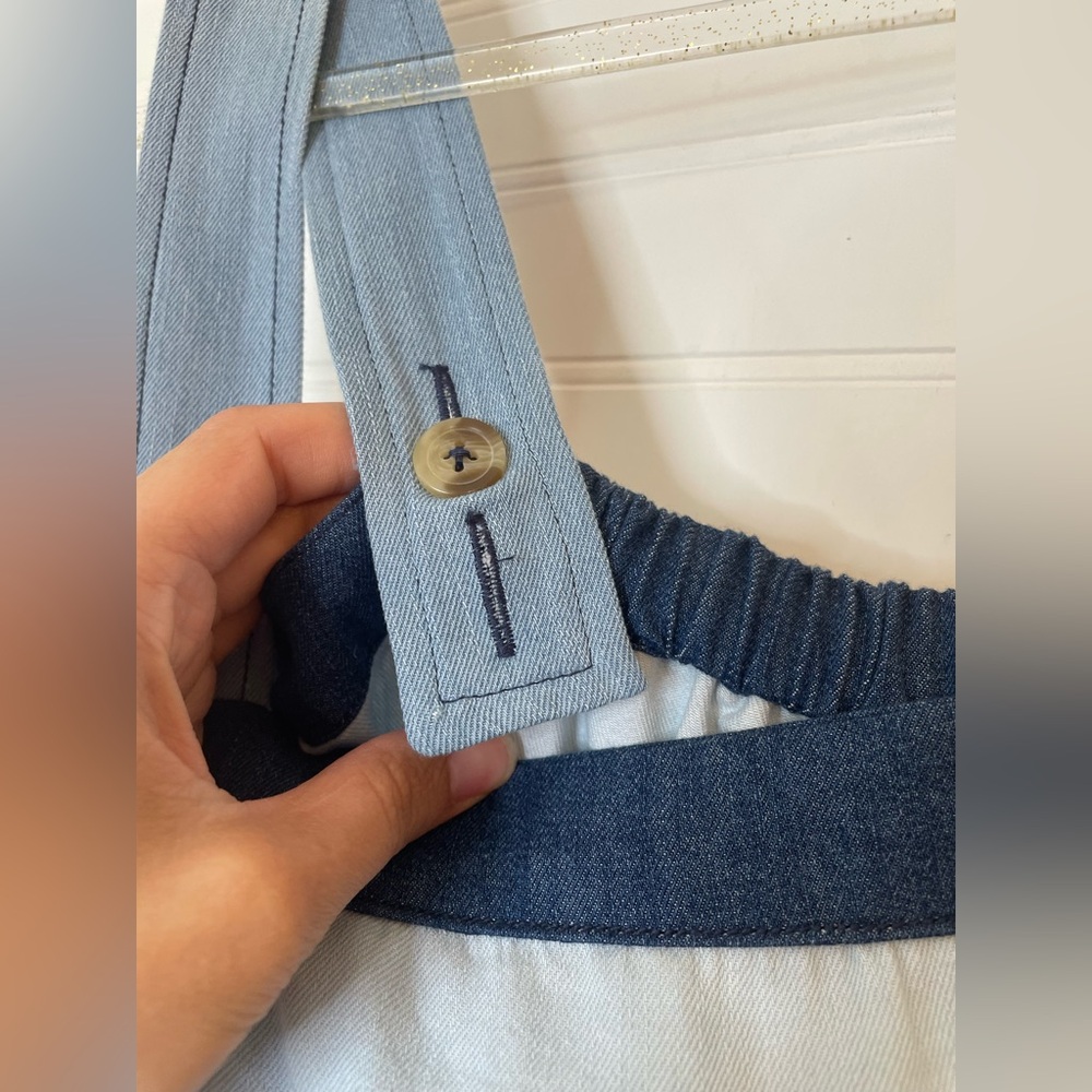 Anthropologie Pilcro Midi Denim Dress NWT Size Small - Picture 9 of 12